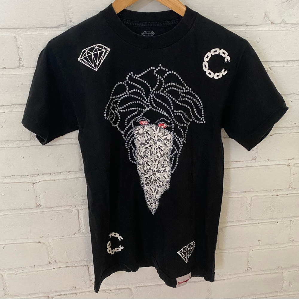 Crooks & Castles x Diamond Supply Medusa T Shirt